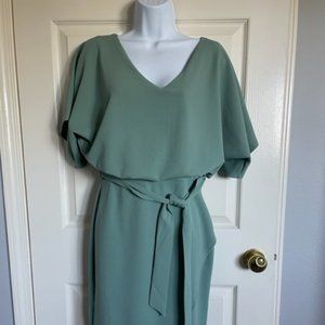 Sage Green Kimono Dress